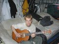 Johnny Playing Guitar at Jeff's 6-9-01